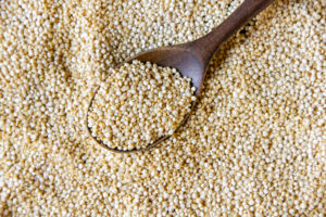 Semillas de quinoa real dorada a granel